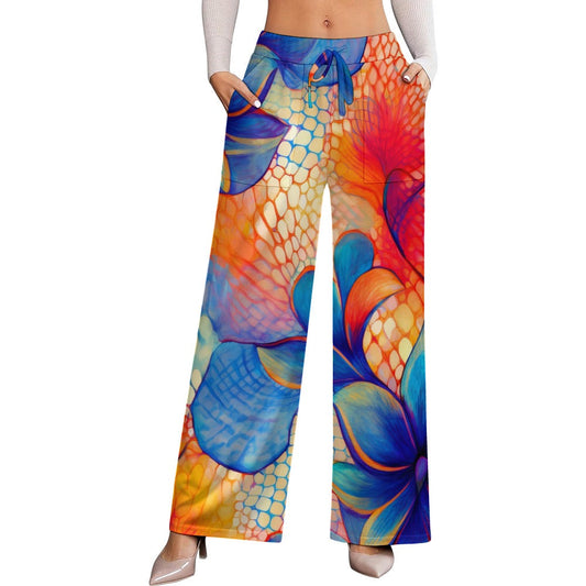 Wide-leg pants Inkedjoy