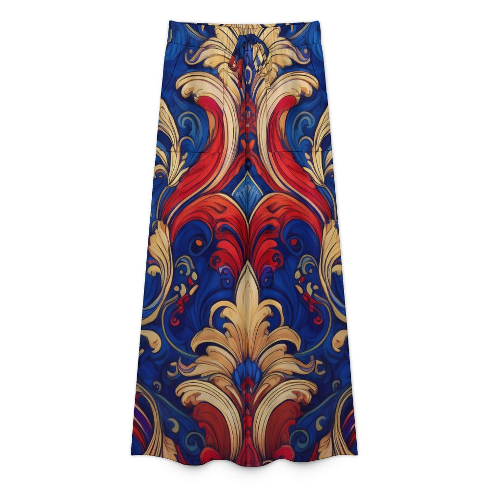 Wide-leg pants Inkedjoy