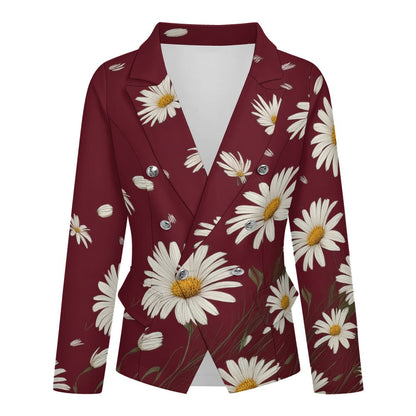 Floral Casual Blaser Inkedjoy
