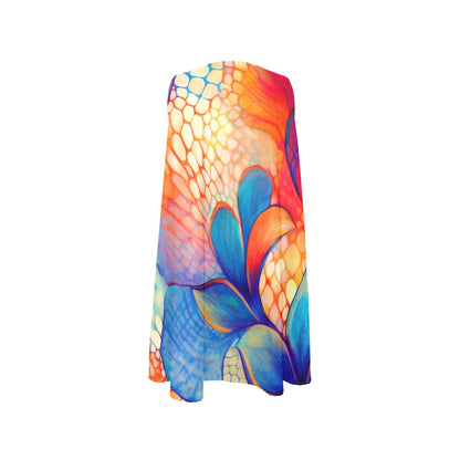 Sleeveless Pocket Dress Inkedjoy