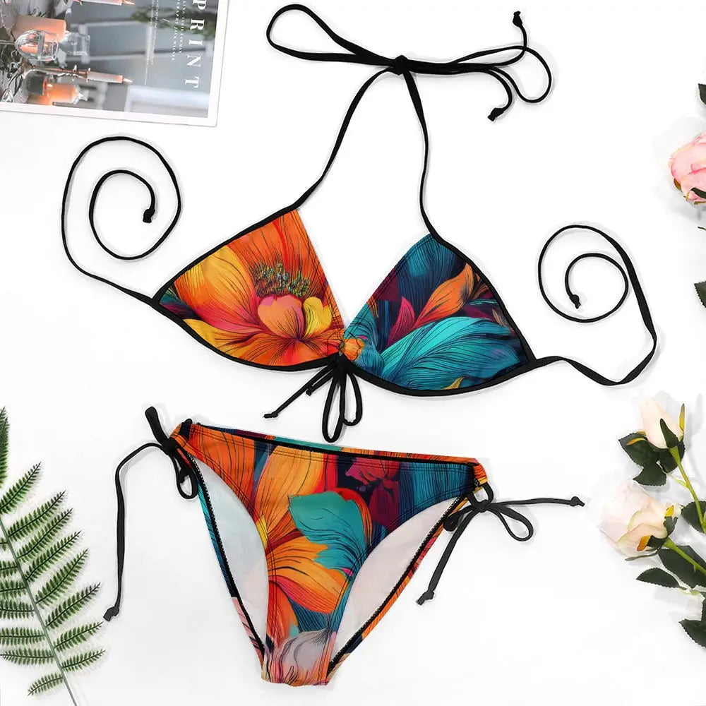Large Size Bikini Swimsuit Inkedjoy