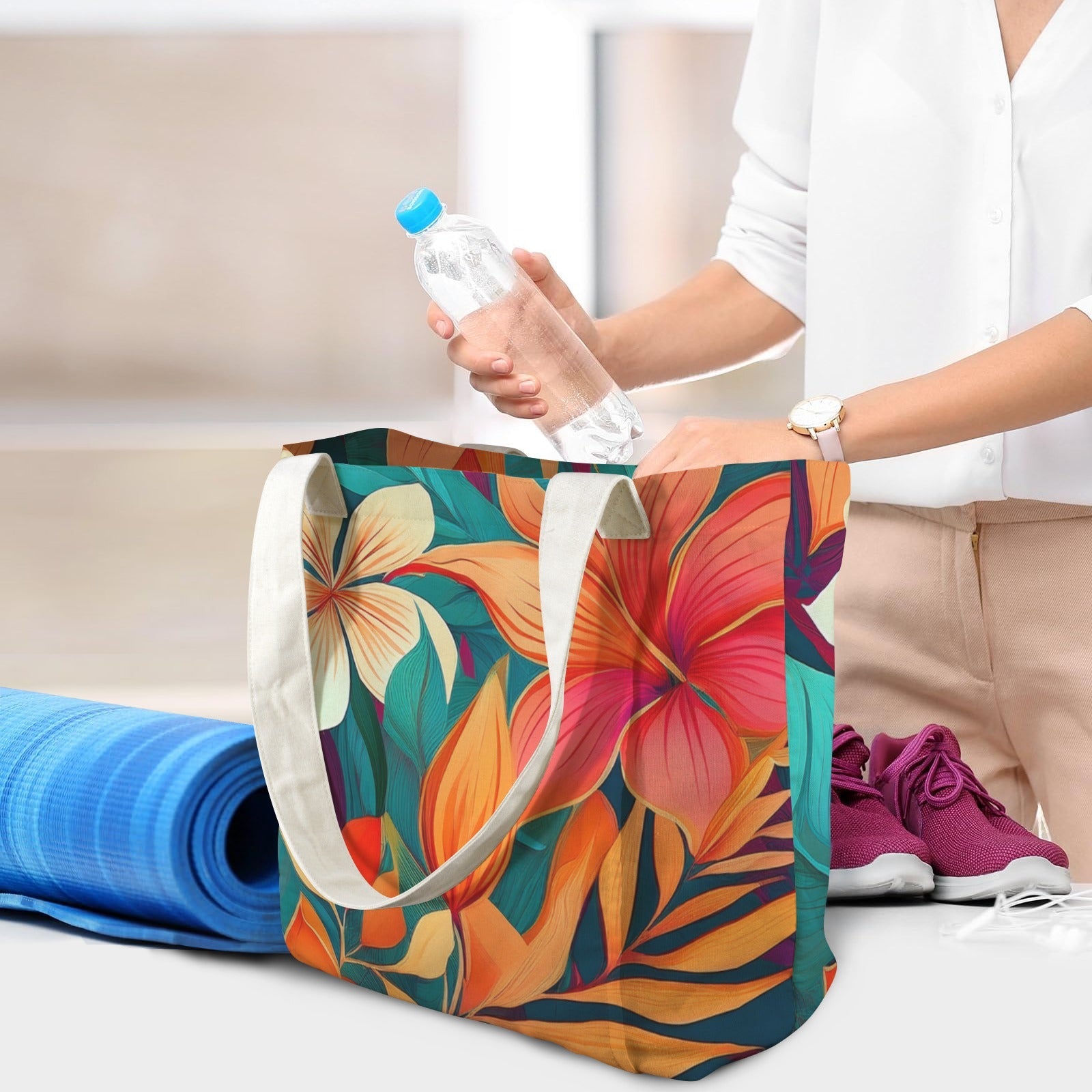 Beach Tote Bag Inkedjoy