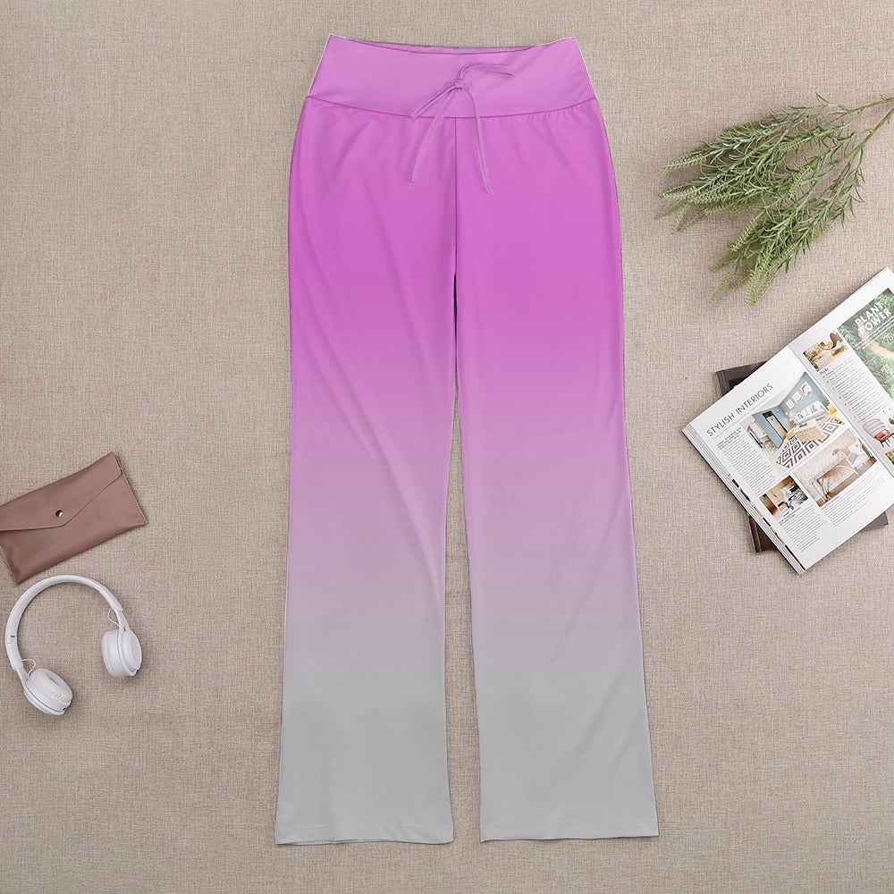 Straight Lace-Up Pants