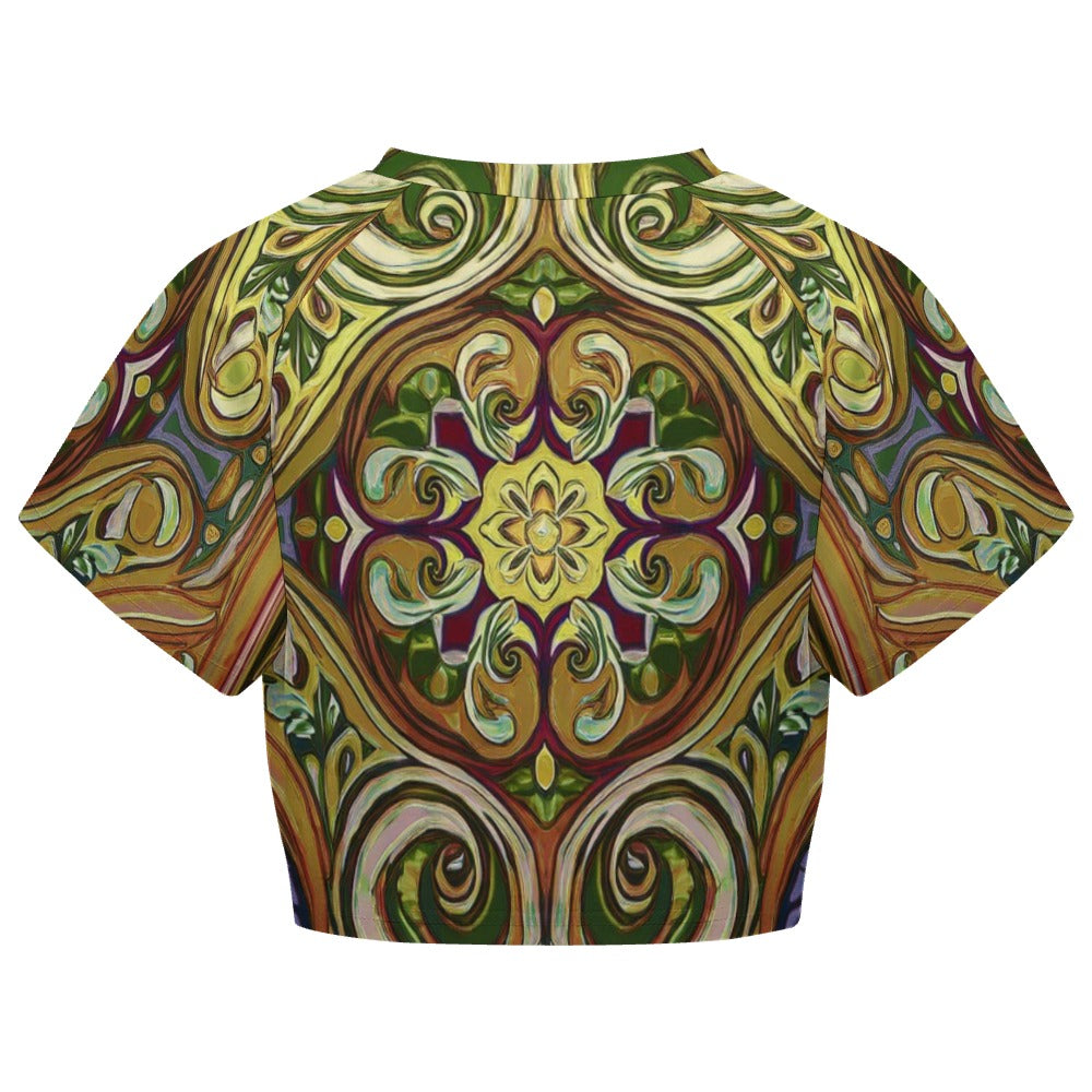 Crop Top Short-Sleeve T-Shirt