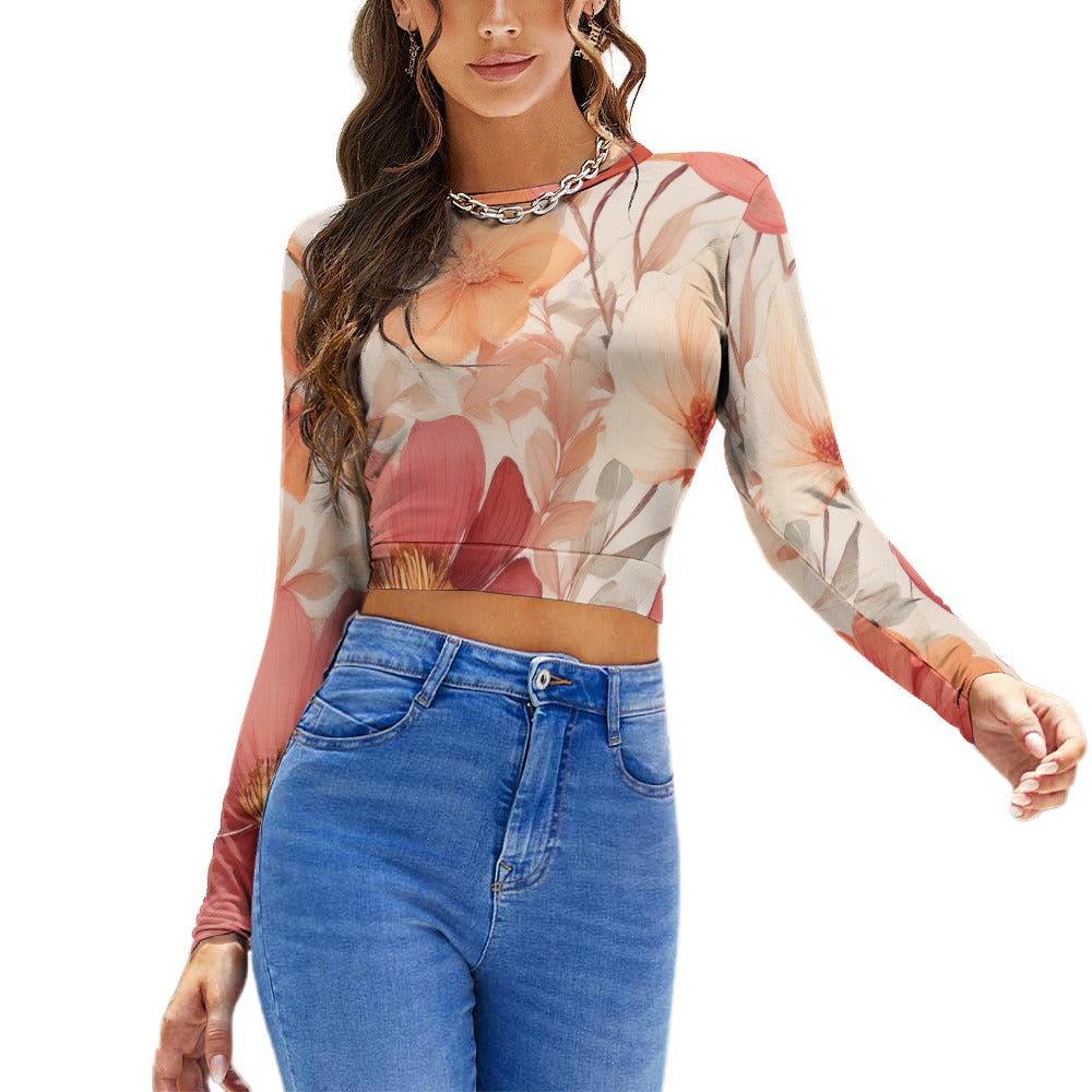 Backless T-shirt
