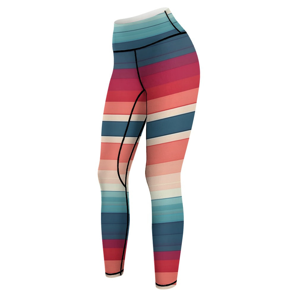 Striped Sports Leggings