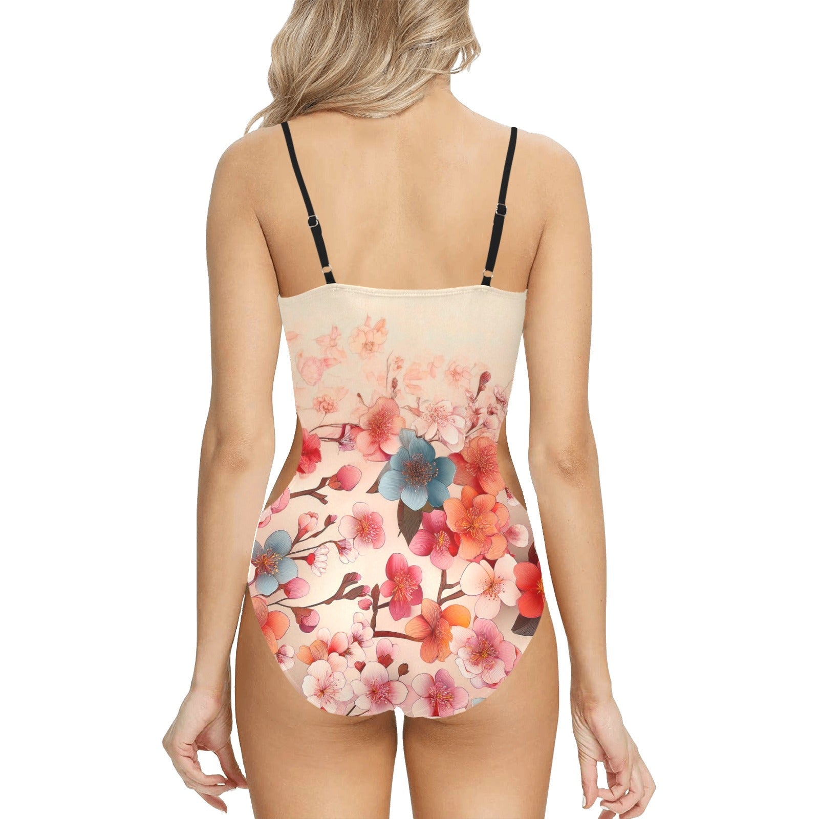 Strapped Cut Out Sides Swimsuit Inkedjoy