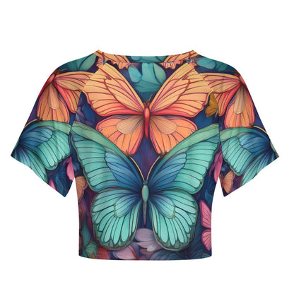 Short Sleeved Butterfly Top Inkedjoy