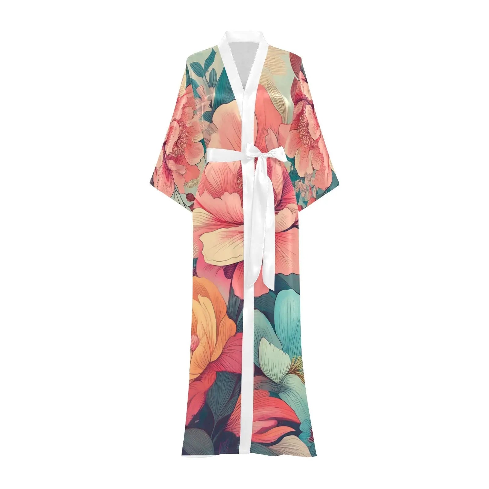 Long Kimono Robe Inkedjoy