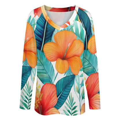 Long sleeve loose tee Inkedjoy