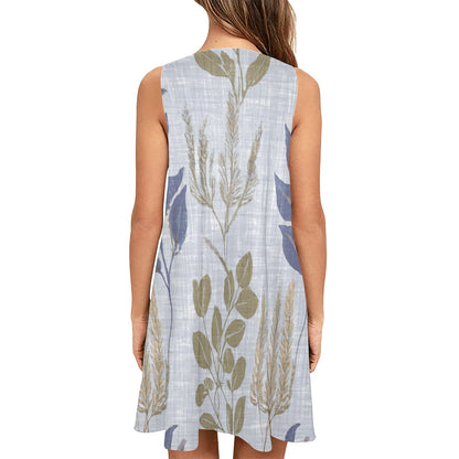 Sleeveless Pocket Dress