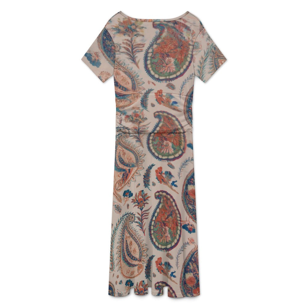 Short sleeved dress Inkedjoy