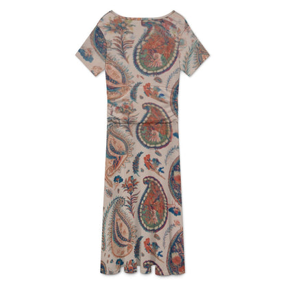 Short sleeved dress Inkedjoy
