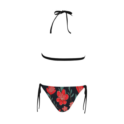 Bikini Swimsuit Front Buckle Inkedjoy