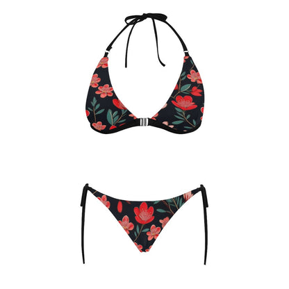 Bikini Swimsuit Front Buckle Inkedjoy