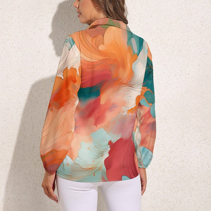 Vintage Casual Long Sleeve Shirt Inkedjoy