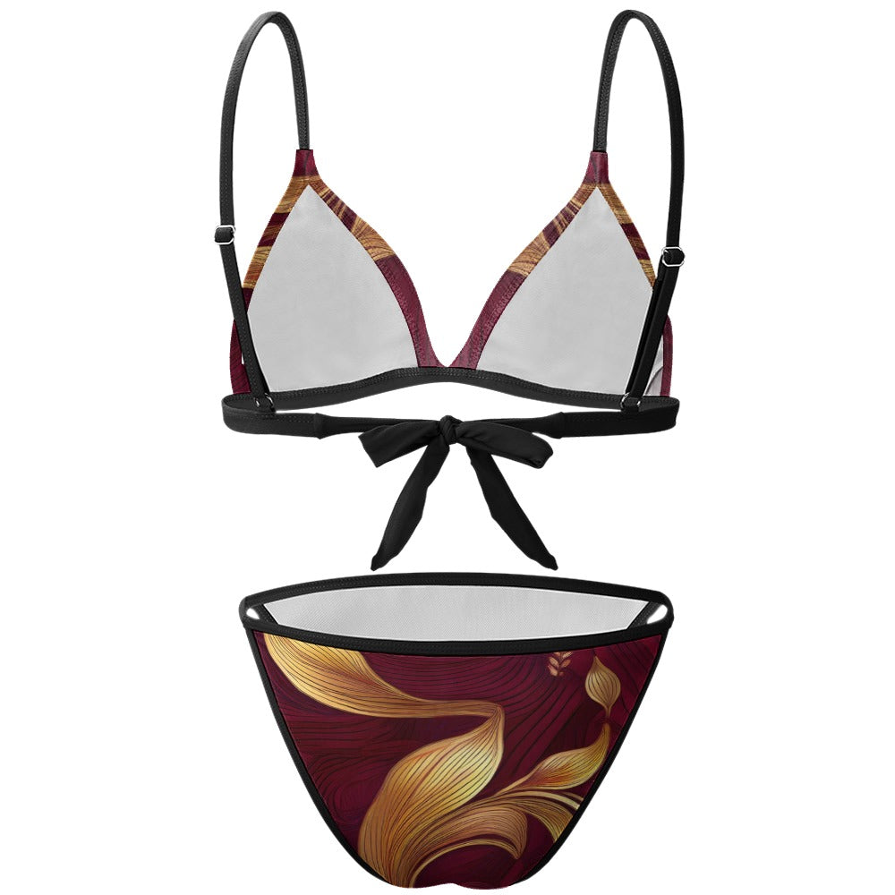Two Piece Bikini Swimsuit Inkedjoy