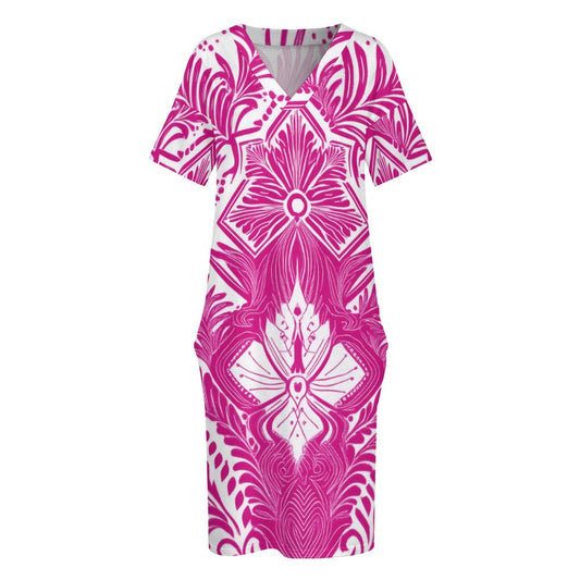 Loose pocket dress Inkedjoy