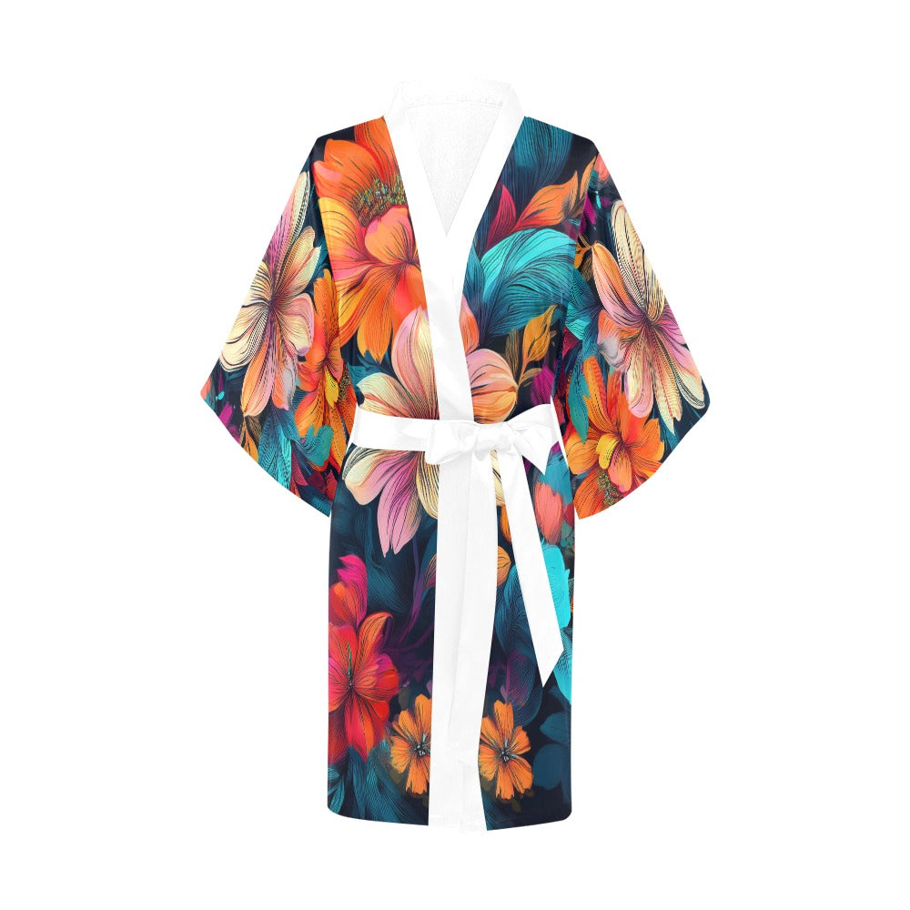 Short Kimono Robe Inkedjoy