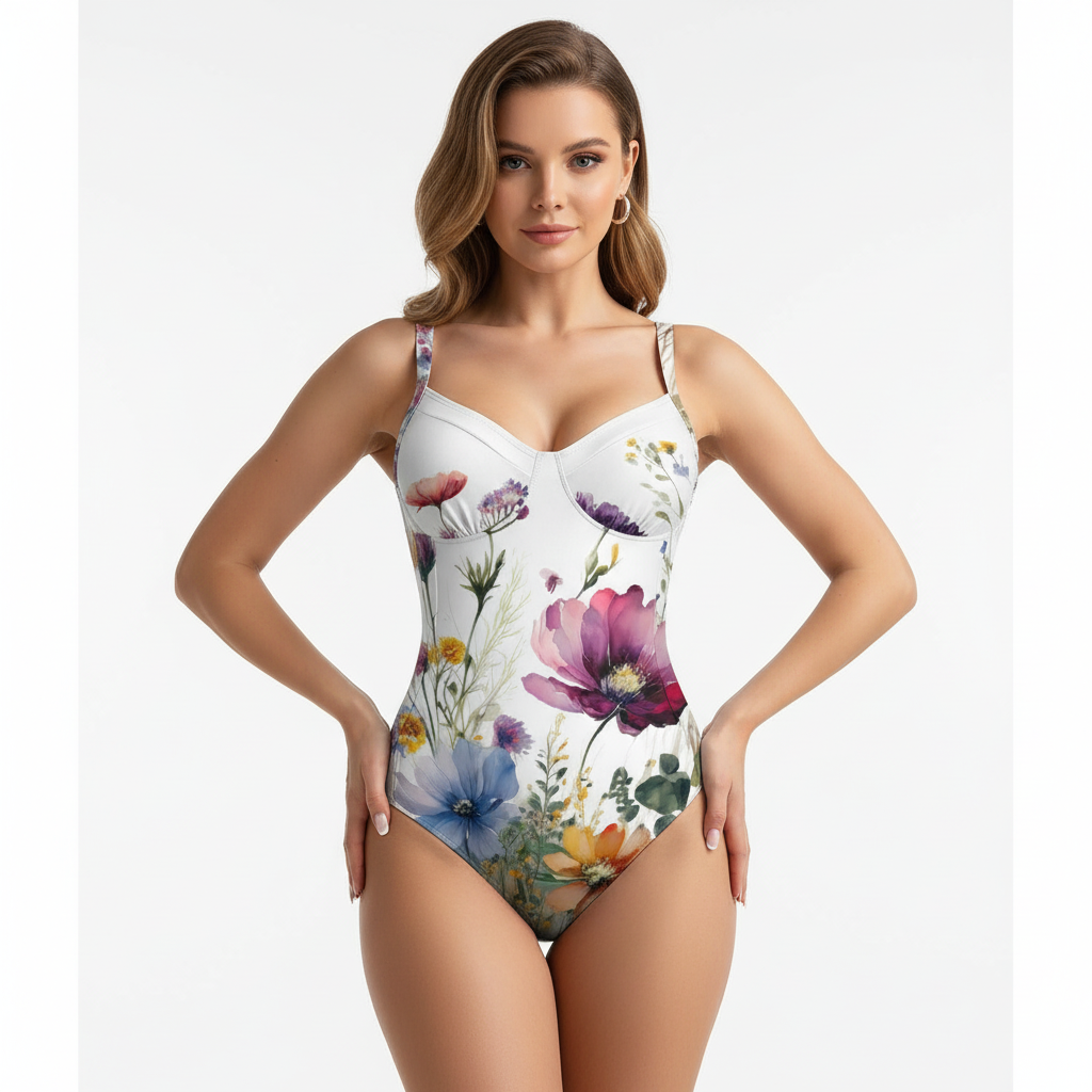 One-Piece Swimsuit Inkedjoy