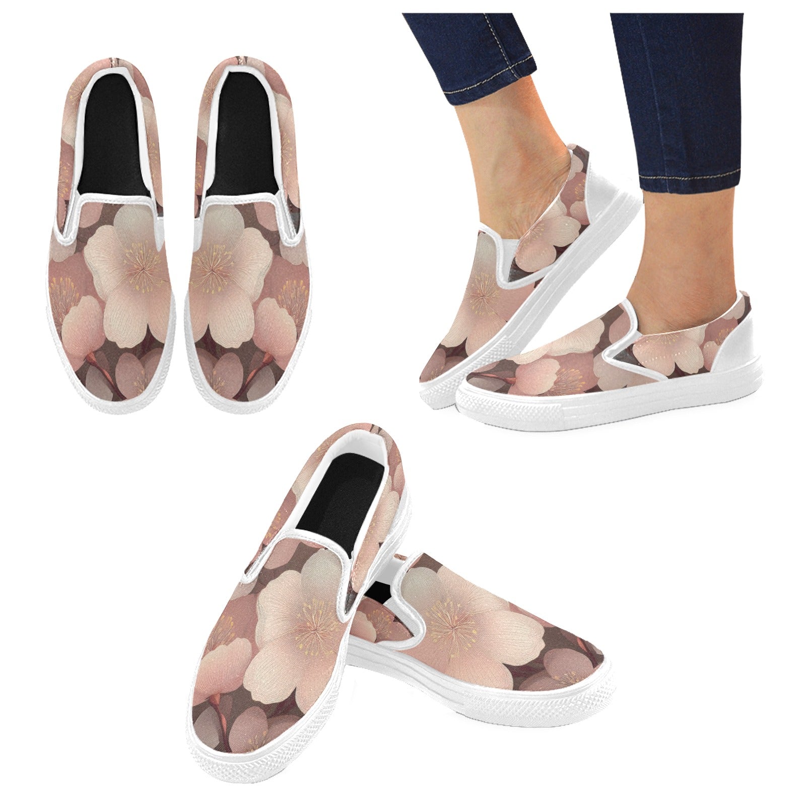 Slip-on Canvas Shoes Inkedjoy