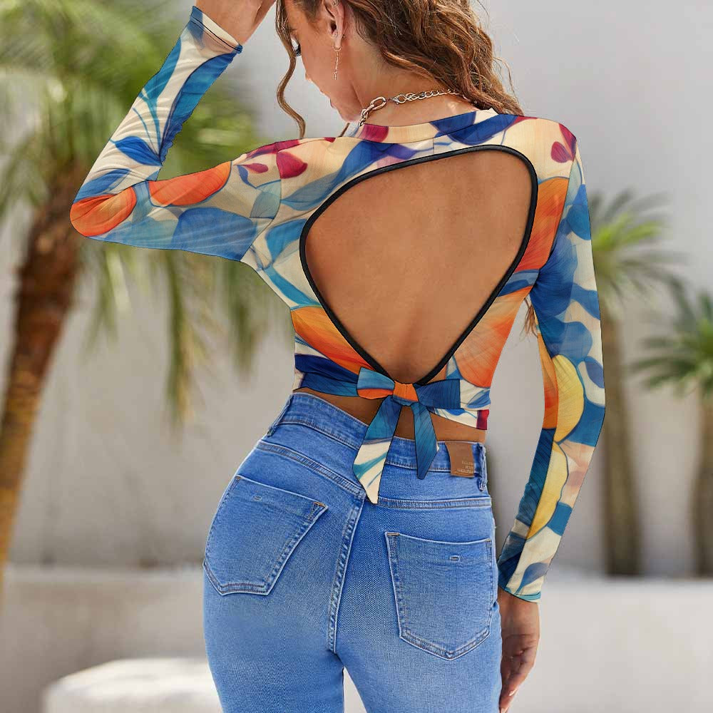 Backless T-shirt Inkedjoy