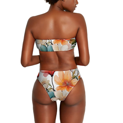 Two Piece Bikini Swimsuit Inkedjoy