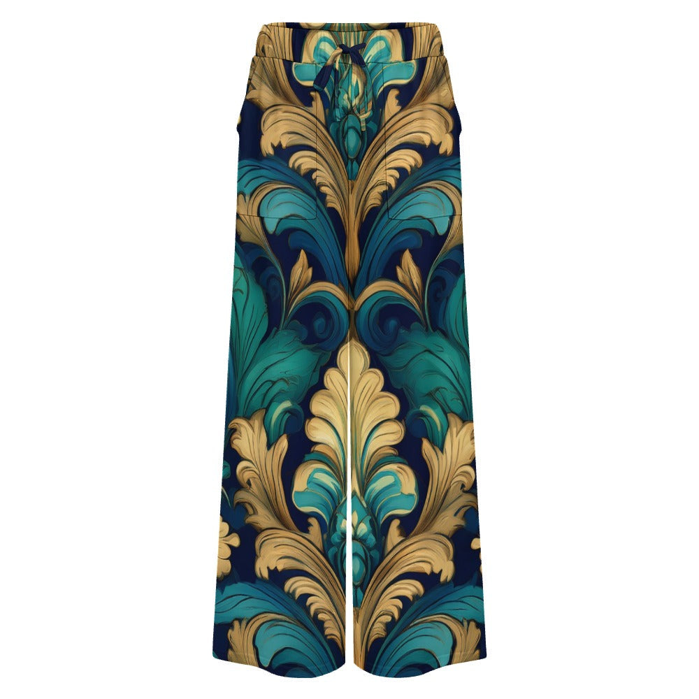 Wide-leg pants Inkedjoy