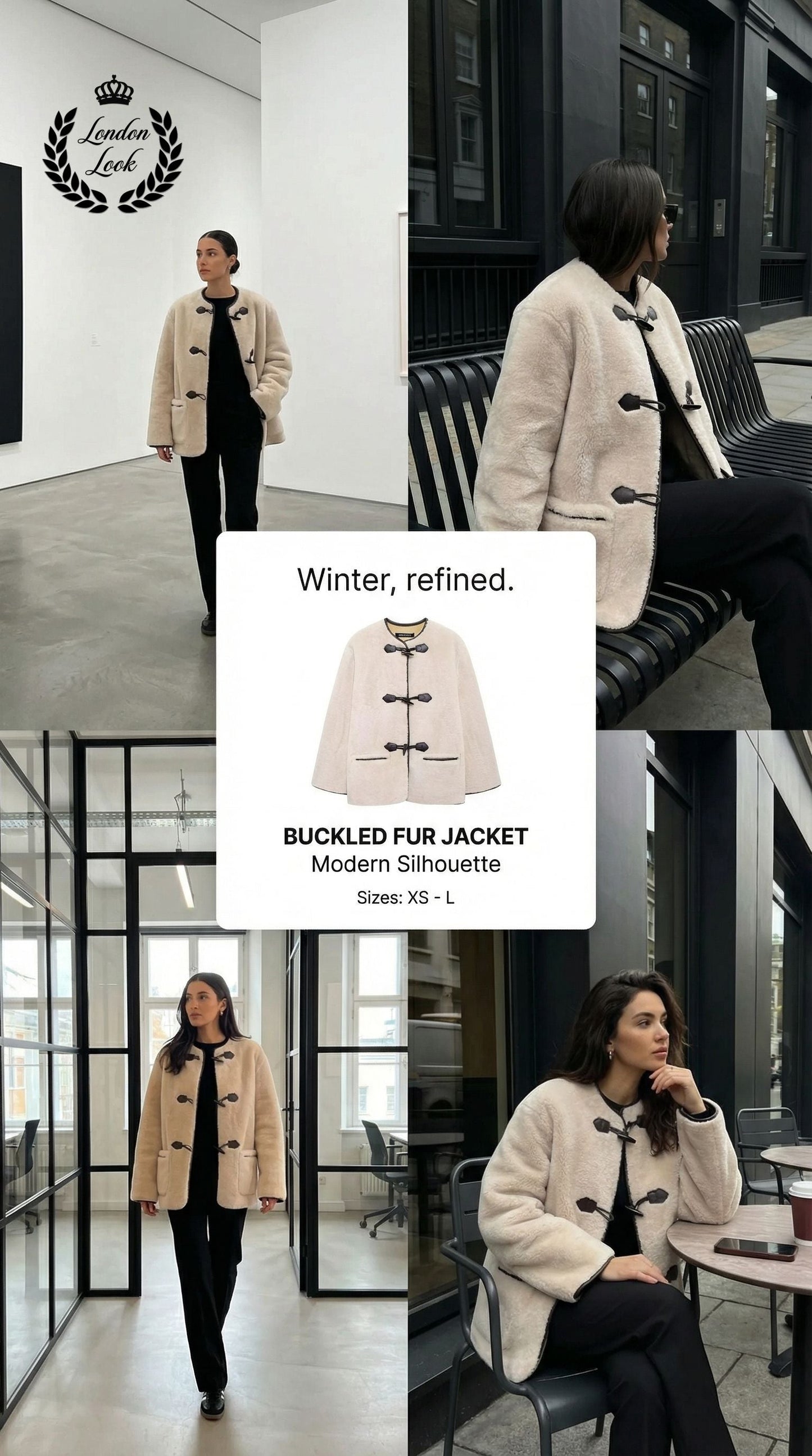 Buckled Fur Jacket eprolo