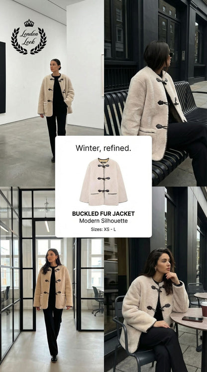 Buckled Fur Jacket eprolo