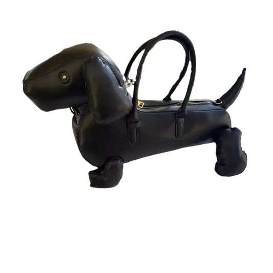 Cute Lovely Black Dog Handbag Luxury Famous Bolsas Y2K Handbags For Women - London Look