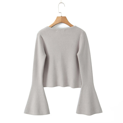 Horn sleeve short top