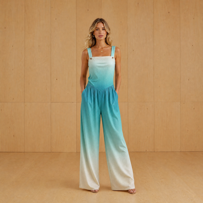 Ocean Wide Leg Jumpsuit