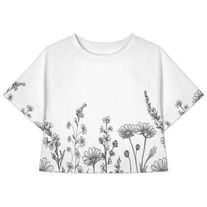 Crop Top Short-Sleeve T-Shirt