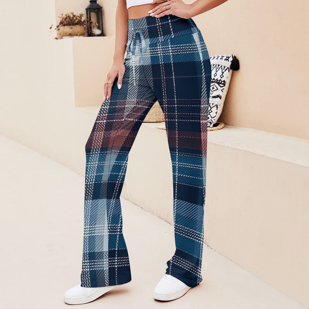 Straight Lace-Up Pants