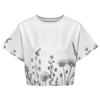 Crop Top Short-Sleeve T-Shirt