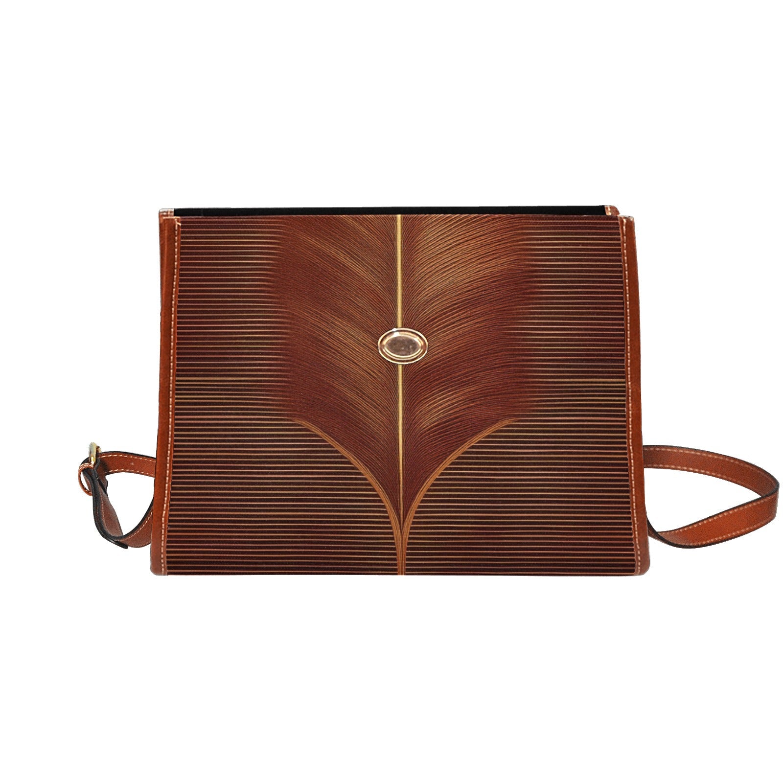 Waterproof Canvas Bag-Brown Inkedjoy