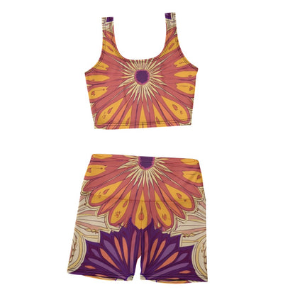 Thread Yoga Vest Set Floral