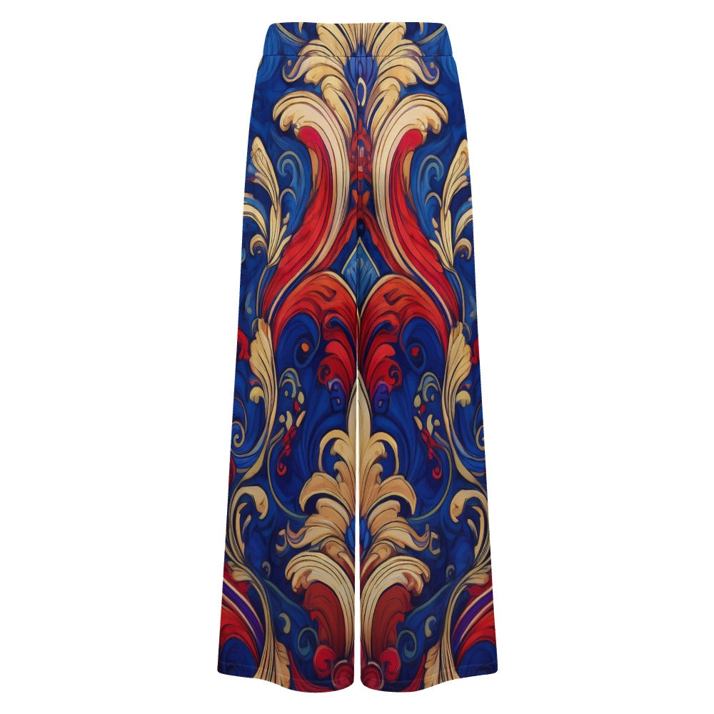 Wide-leg pants Inkedjoy