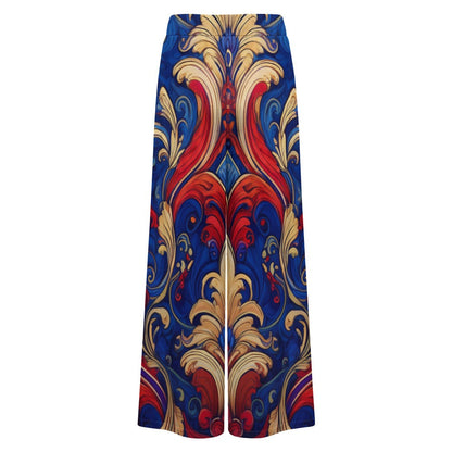 Wide-leg pants Inkedjoy