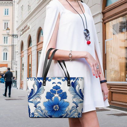 Leather handbag Inkedjoy