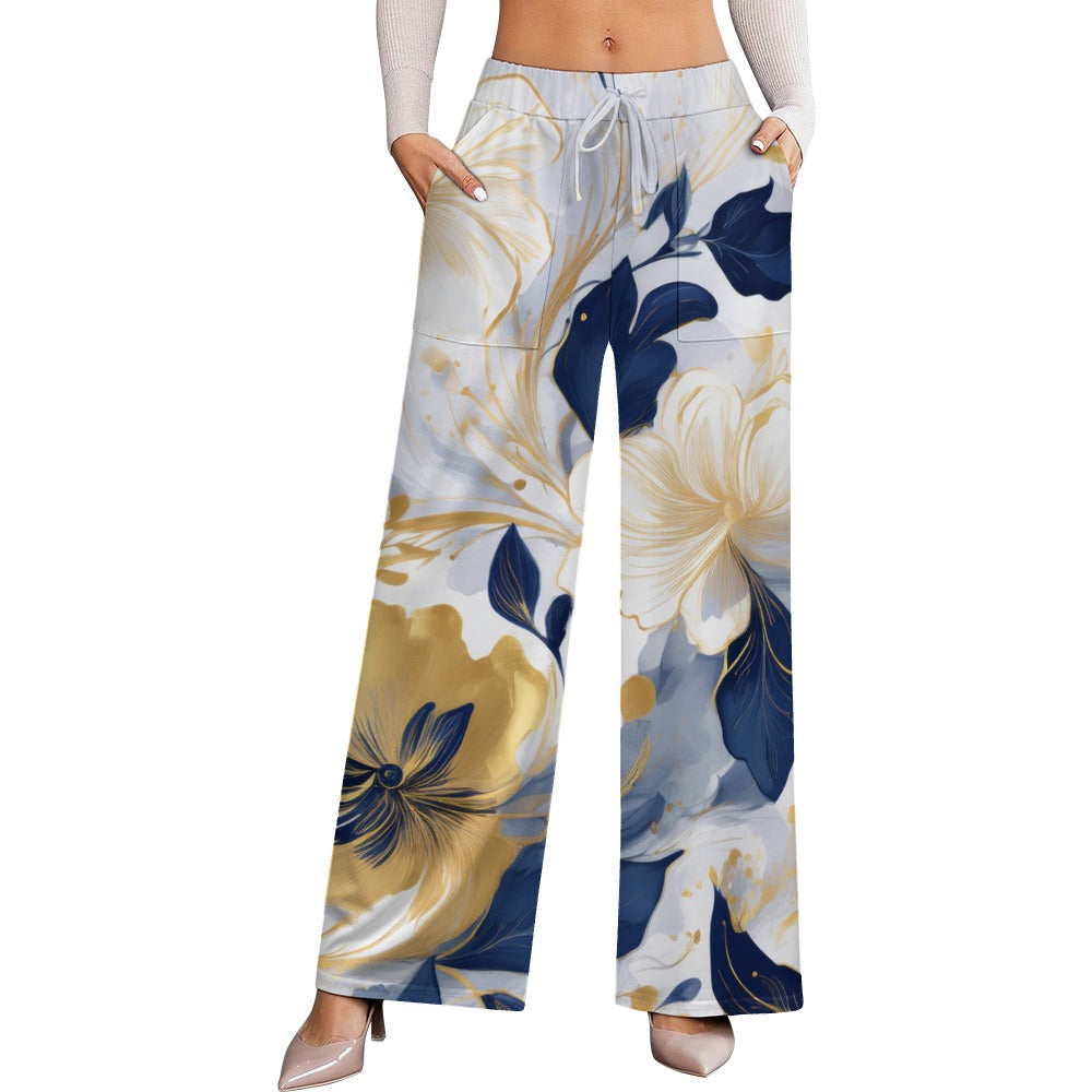 Wide-leg pants Inkedjoy