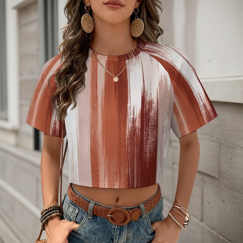 Crop Top Short-Sleeve T-Shirt