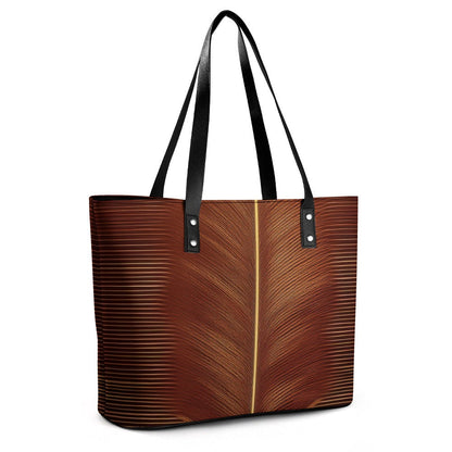 Leather handbag Inkedjoy