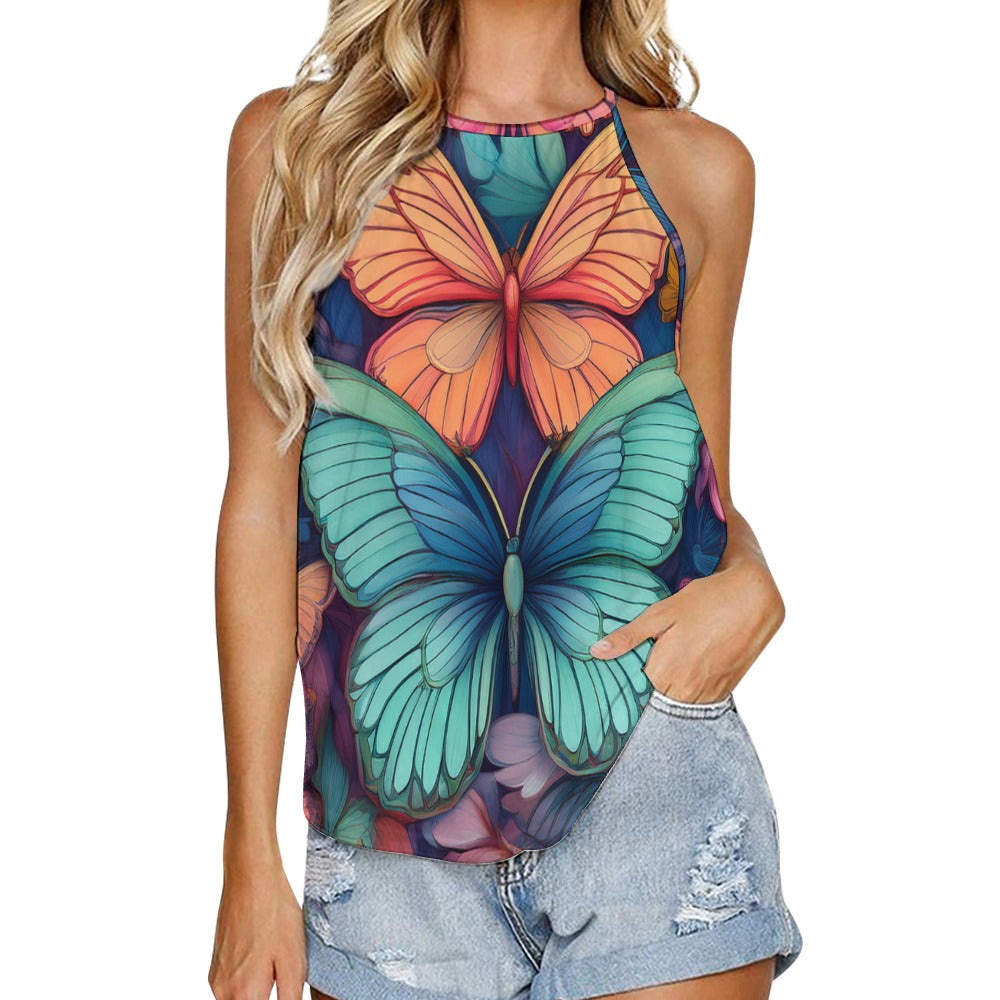 Crew Neck Vest Inkedjoy