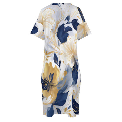 Loose pocket dress Inkedjoy