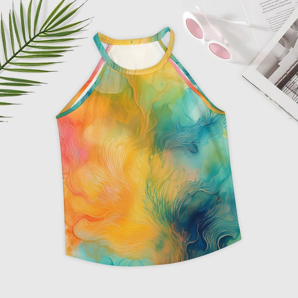 Crew Neck Vest Inkedjoy