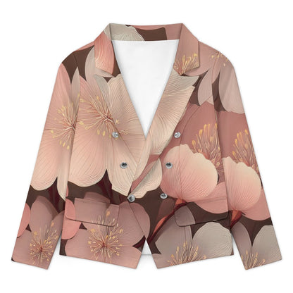 Casual Floral Blaser Inkedjoy