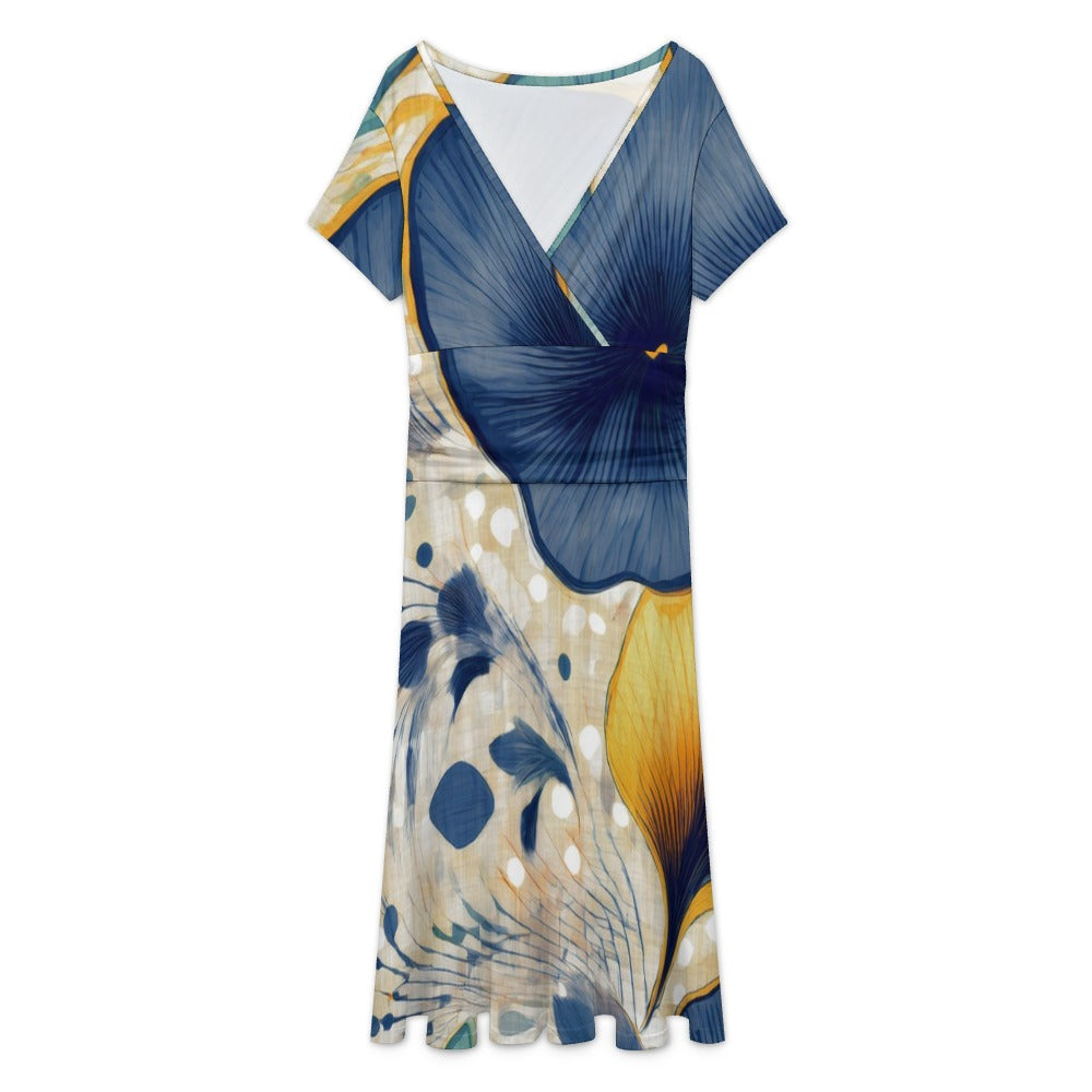 Short sleeved dress Inkedjoy