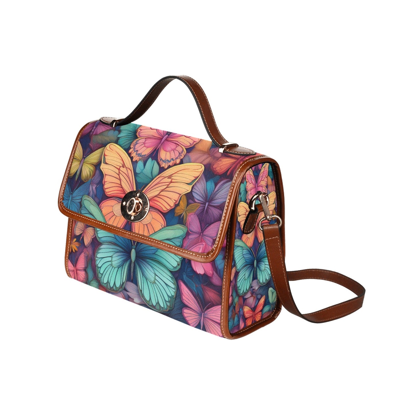 Waterproof Canvas Bag-Brown Inkedjoy